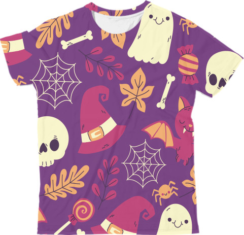 Man's T-shirt 3D - Halloween ghost - Mfest