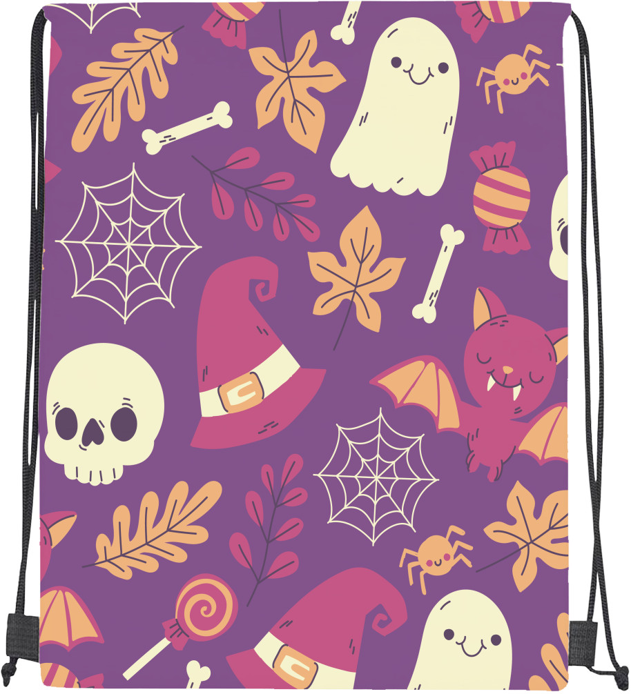 Drawstring Bag - Halloween ghost - Mfest