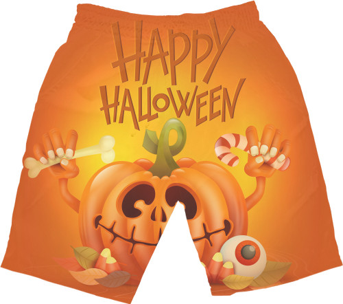 Kids' Shorts 3D - Happy Halloween - Mfest