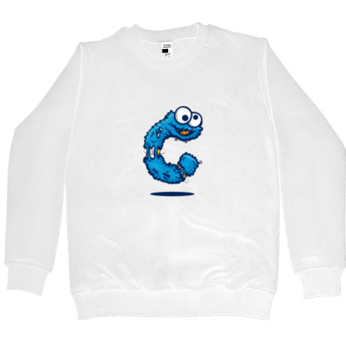 Men’s Premium Sweatshirt - Cookie Monster - Mfest