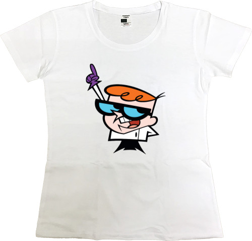 Women's Premium T-Shirt - Dexter's Laboratory - Mfest