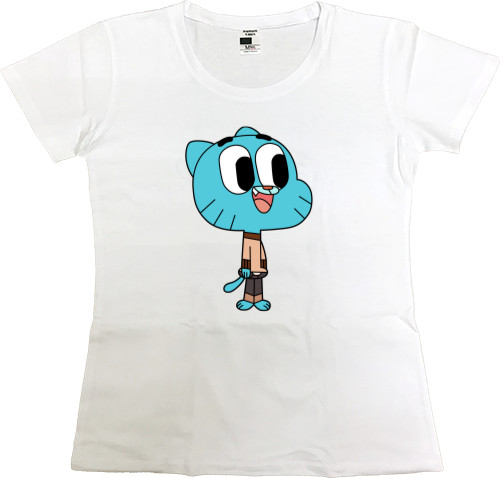 Women's Premium T-Shirt - The Amazing World of Gumball - Mfest