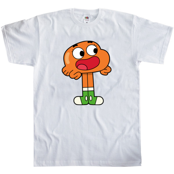 Kids' T-Shirt Fruit of the loom - The Amazing World of Gumball - Mfest