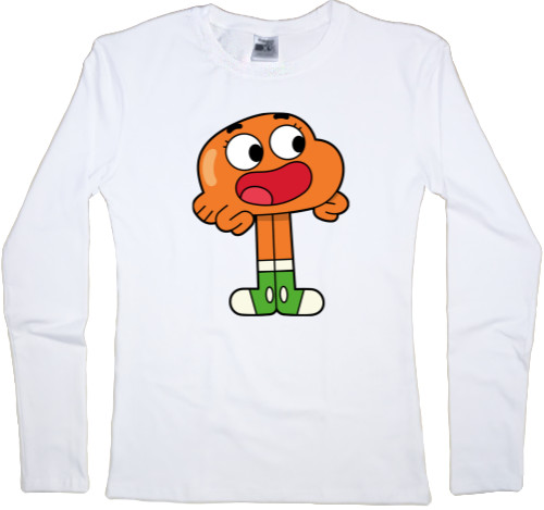 Women's Longsleeve Shirt - The Amazing World of Gumball - Mfest