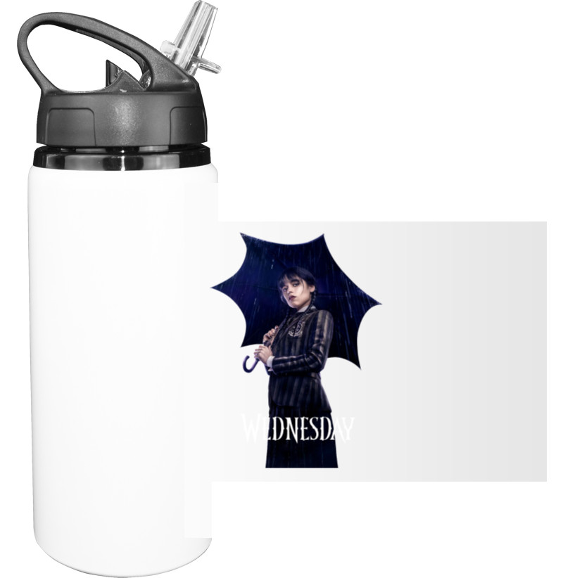 Sport Water Bottle - Wednesday - Mfest