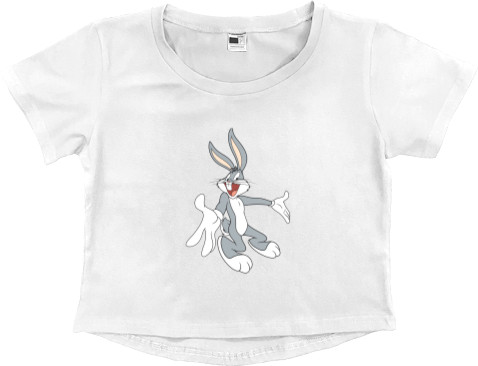 Women's Cropped Premium T-Shirt - Rabbit 2023 - Mfest