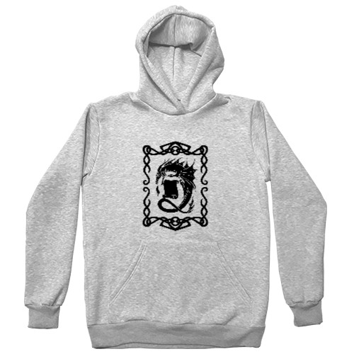 Unisex Hoodie - Fire breathing dragon - Mfest