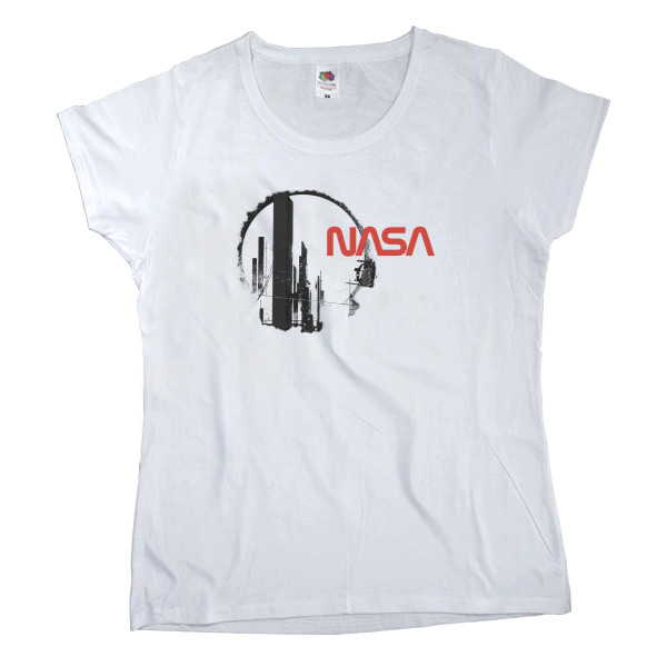 Women's T-shirt Fruit of the loom - NASA Future - Mfest