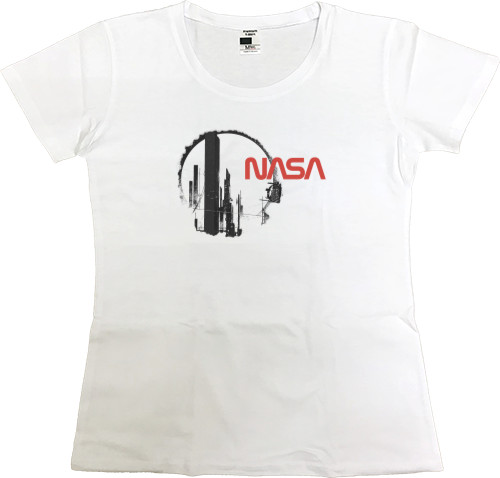 Women's Premium T-Shirt - NASA Future - Mfest