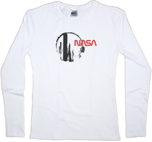 Women's Longsleeve Shirt - NASA Future - Mfest