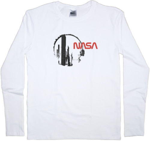 Men's Longsleeve Shirt - NASA Future - Mfest