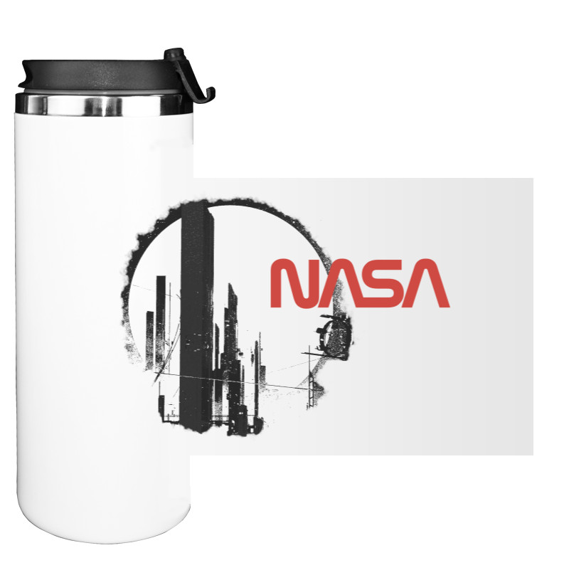 Water Bottle on Tumbler - NASA Future - Mfest