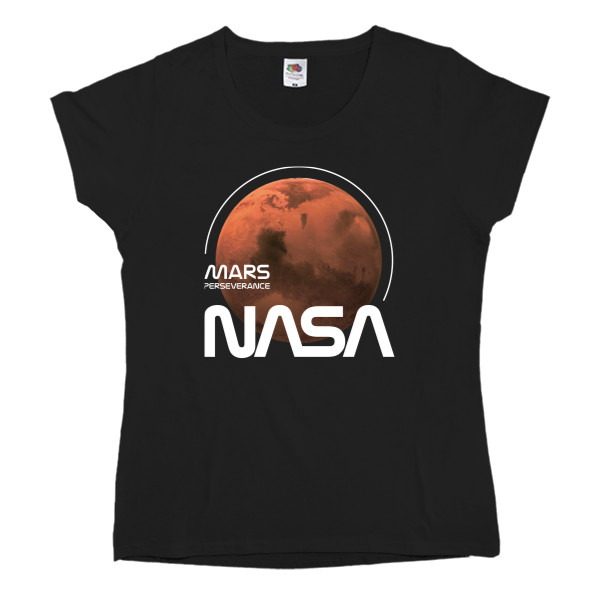 Women's T-shirt Fruit of the loom - NASA Mars Perseverance - Mfest