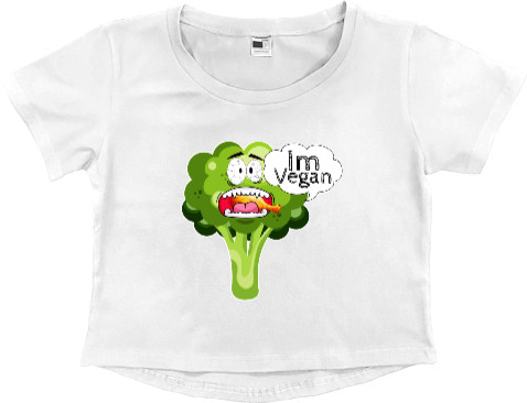 I'm Vegan broccoli