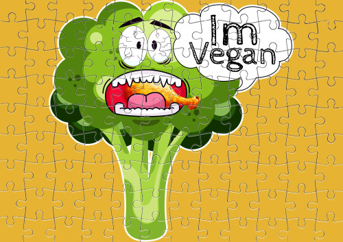 I'm Vegan broccoli