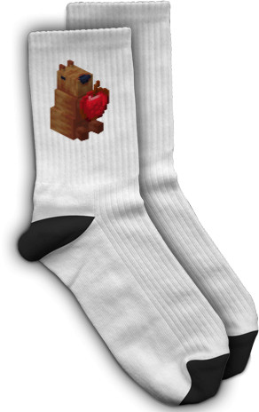 Socks - Capybara minecraft - Mfest