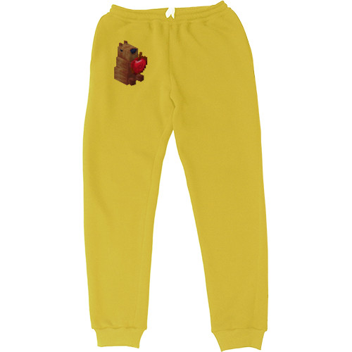 Women's Sweatpants - Capybara minecraft - Mfest