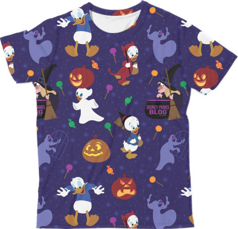 Man's T-shirt 3D - Halloween Heroes - Mfest