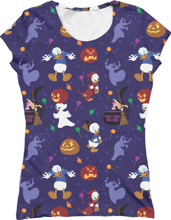 Women's T-Shirt 3D - Halloween Heroes - Mfest