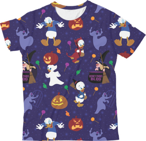 Kids' T-Shirt 3D - Halloween Heroes - Mfest