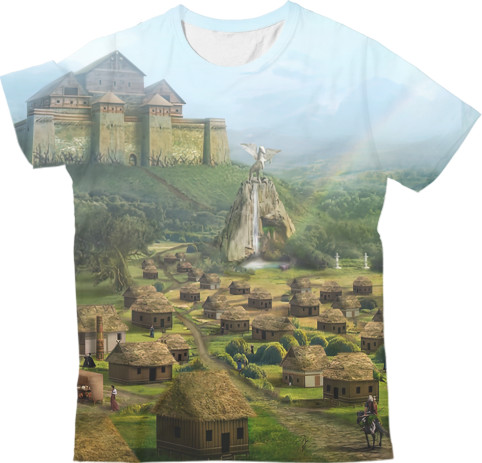 Kids' T-Shirt 3D - Stronghold Heroes 3 - Mfest