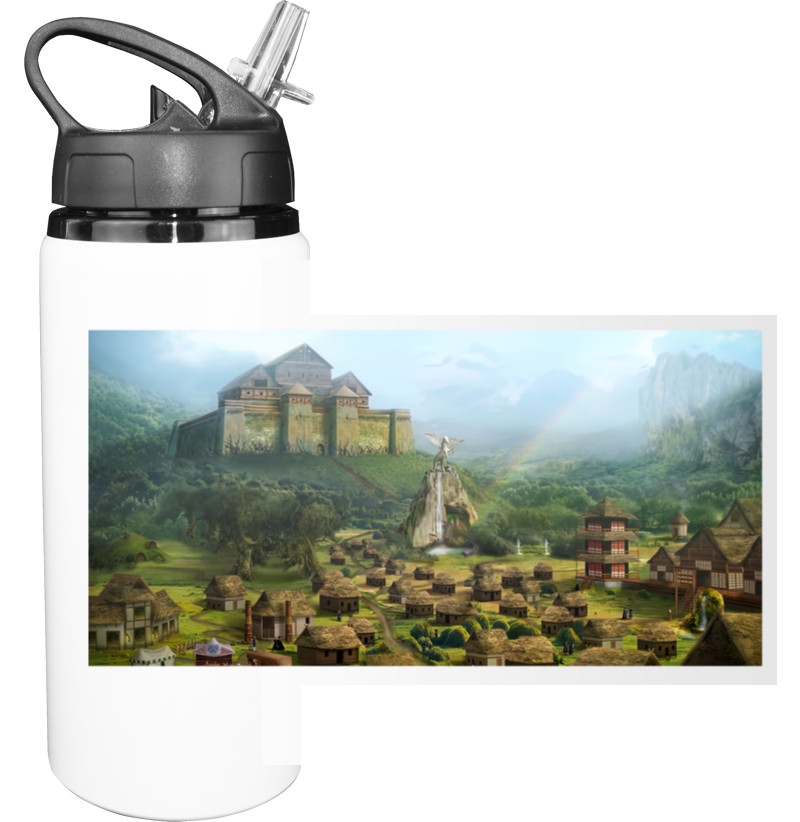 Sport Water Bottle - Stronghold Heroes 3 - Mfest