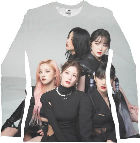 Women's Longsleeve Shirt 3D -  (g)i-dle - Mfest