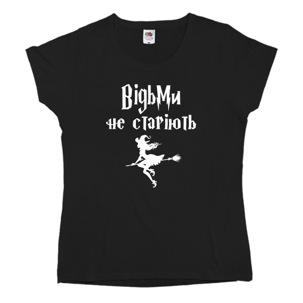 Women's T-shirt Fruit of the loom - Witches don't age - Mfest