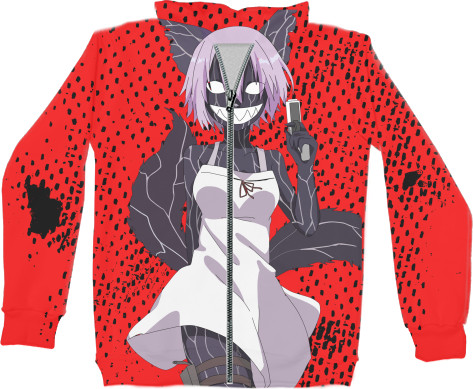 Unisex Zip-through Hoodie 3D - Chihiro Yoshioka - Mfest