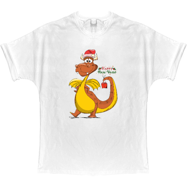 T-shirt Oversize - New Year's dragon - Mfest