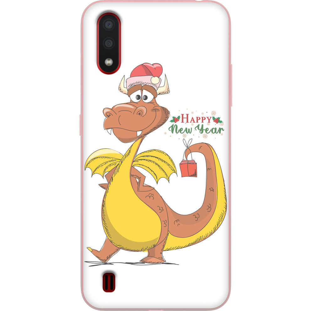 Чехол Samsung - New Year's dragon - Mfest