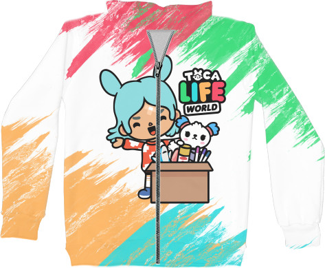 Kids' Zip-through Hoodie 3D - TOCA BOCA [6] - Mfest