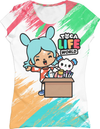 Women's T-Shirt 3D - TOCA BOCA [6] - Mfest