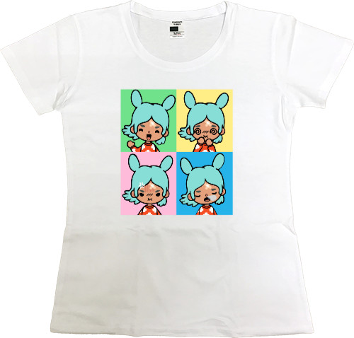 Women's Premium T-Shirt - TOCA BOCA 16 - Mfest