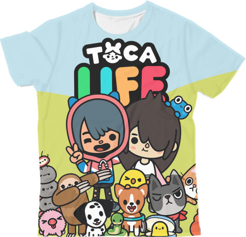 Man's T-shirt 3D - TOCA BOCA [5] - Mfest