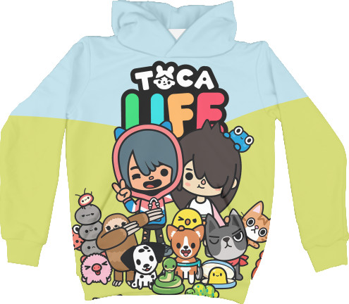 Unisex Hoodie 3D - TOCA BOCA [5] - Mfest