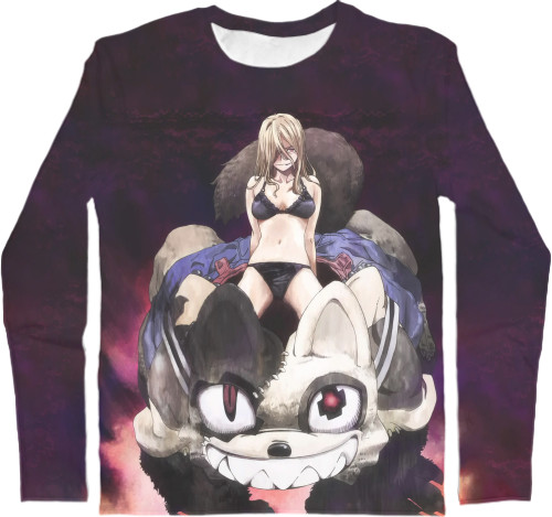 Kids' Longsleeve Shirt 3D -  Clair Aoki Gleipnir - Mfest