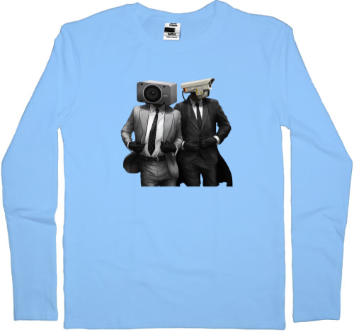 Men's Longsleeve Shirt - Camera Man - Mfest