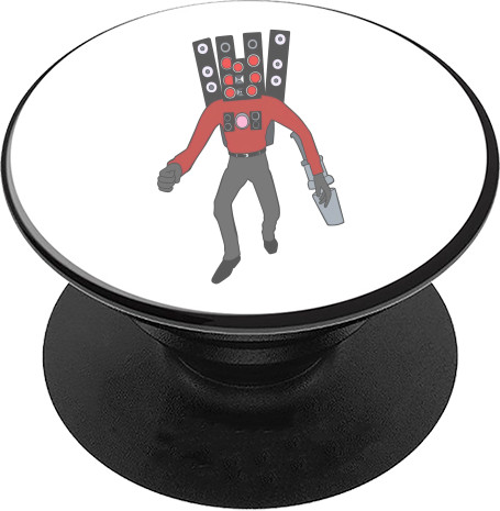 PopSocket Подставка для мобильного - Titan Speaker Man - Mfest