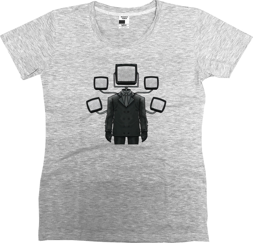 Women's Premium T-Shirt - TV man - Mfest