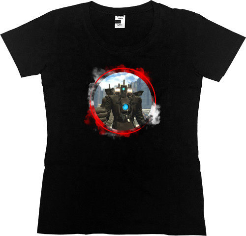 Women's Premium T-Shirt - Titan Cameraman - Mfest