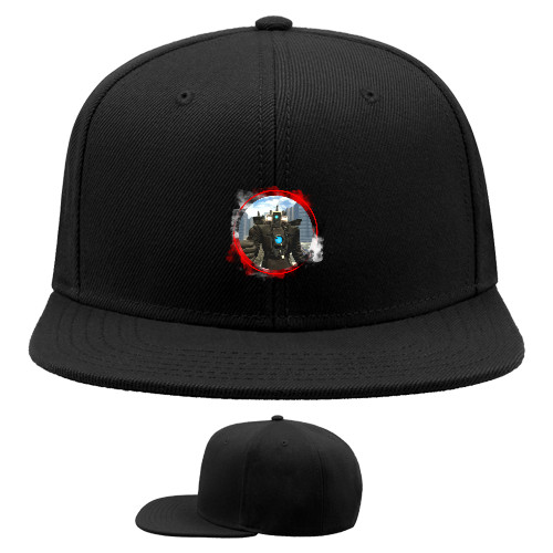 Snapback Baseball Cap - Titan Cameraman - Mfest