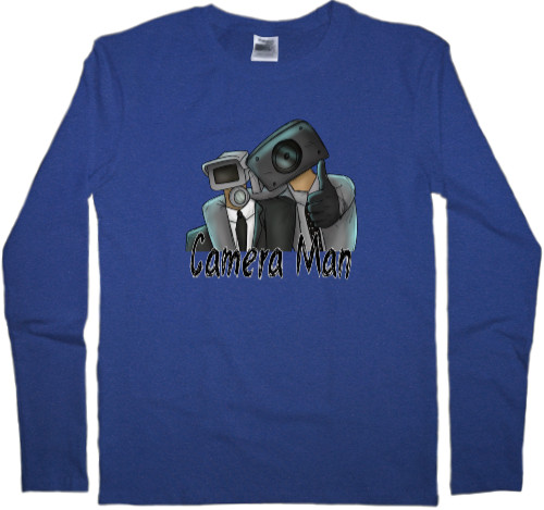 Men's Longsleeve Shirt - Camera Man - Mfest