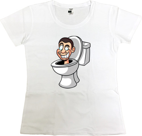 Women's Premium T-Shirt - Skibidi toilet - Mfest