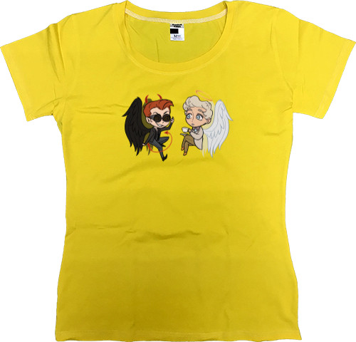 Women's Premium T-Shirt - Good Omens 2 - Mfest