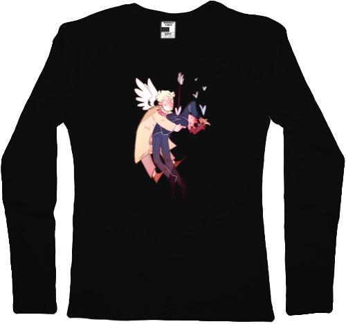 Women's Longsleeve Shirt - Good Omens 3 - Mfest