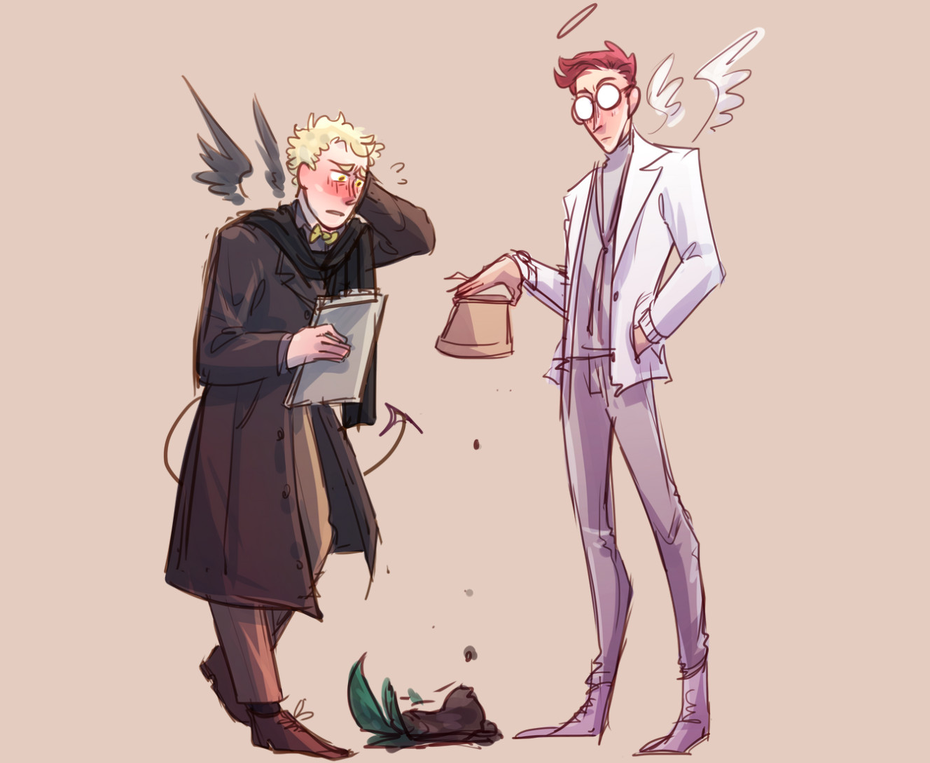 Коврик для мышки - Good Omens 7 - Mfest