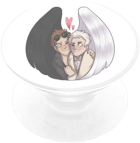 PopSocket Подставка для мобильного - Good Omens 8 - Mfest