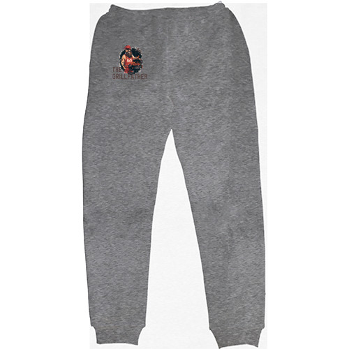 Папа - Men's Sports Pants - The Grillfather BBQ dad - Mfest