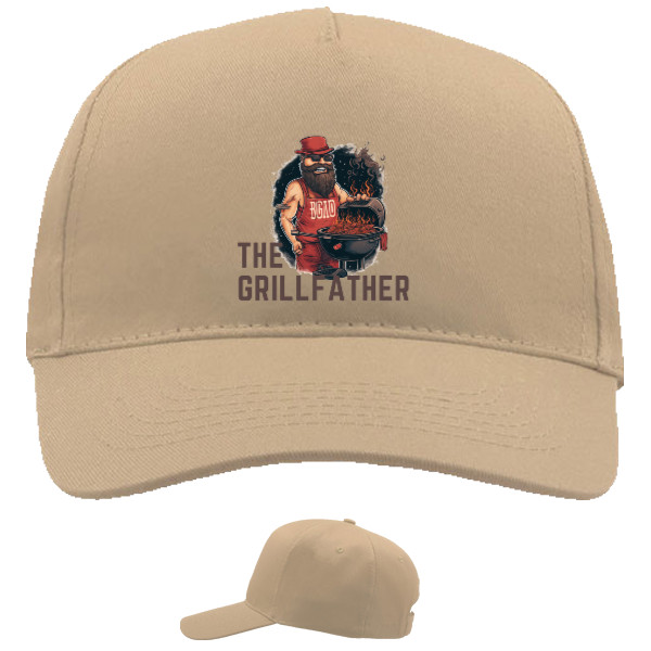 Baseball Caps - 5 panel - The Grillfather BBQ dad - Mfest